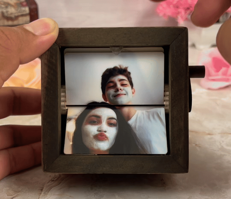 Custom Crank Photo Box